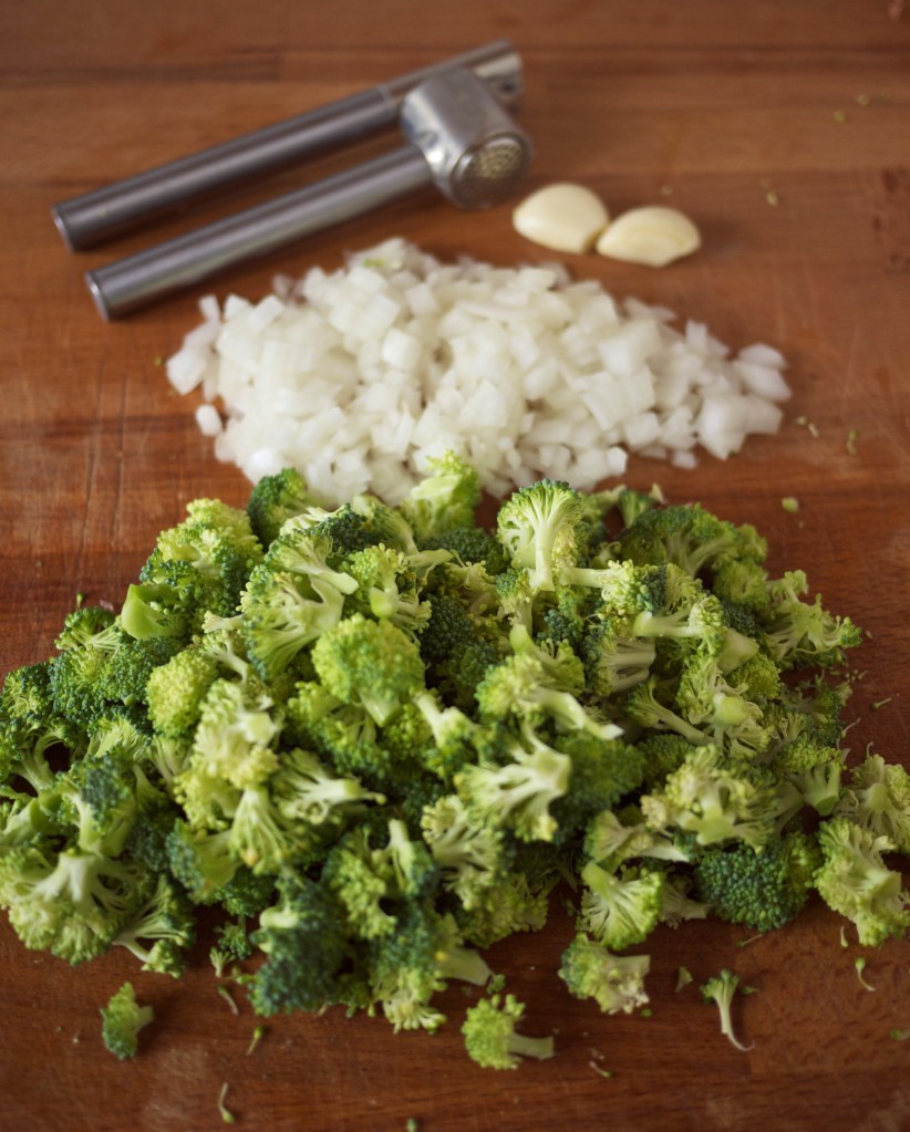 Beer + Bacon Broccoli Cheddar Soup from Kiwi and Peach