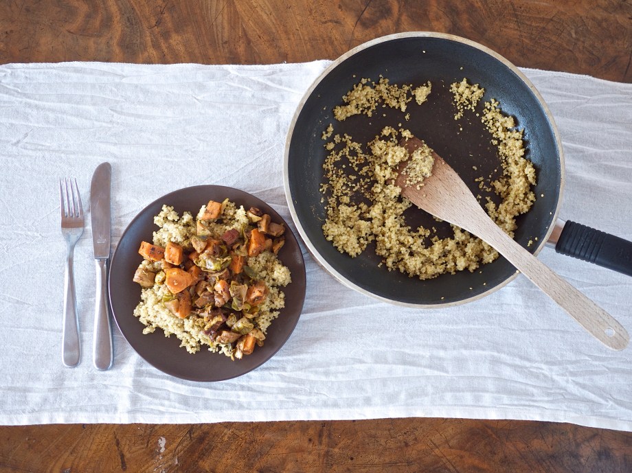 Quinoa Fall Skillet from Kiwi and Peach