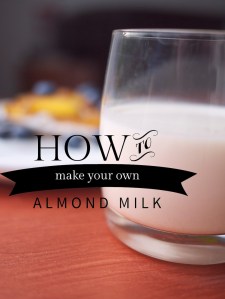 Almond Milk How-To from Kiwi and Peach