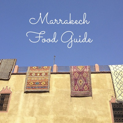 Marrakech Food Guide from Kiwi and Peach