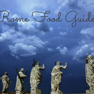 Rome Food Guide from Kiwi and Peach